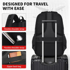 Teenager Backpack Safe Materials Backpack Multiple Compartments Backpack Ample - White - Size 44-32CM