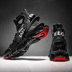 Men'S Casual Shoes Blade Style Shoes Breathable Sports Shoes Shock Absorbing - White - Size 46