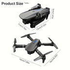Upgraded foldable drone, equipped with dual high-definition cameras | obstacle avoidance, brushless motor, long distance, 360° flip, one-key take-off/landing, stable flight, App control, professional high-quality drone, perfect gift for adults and beginne