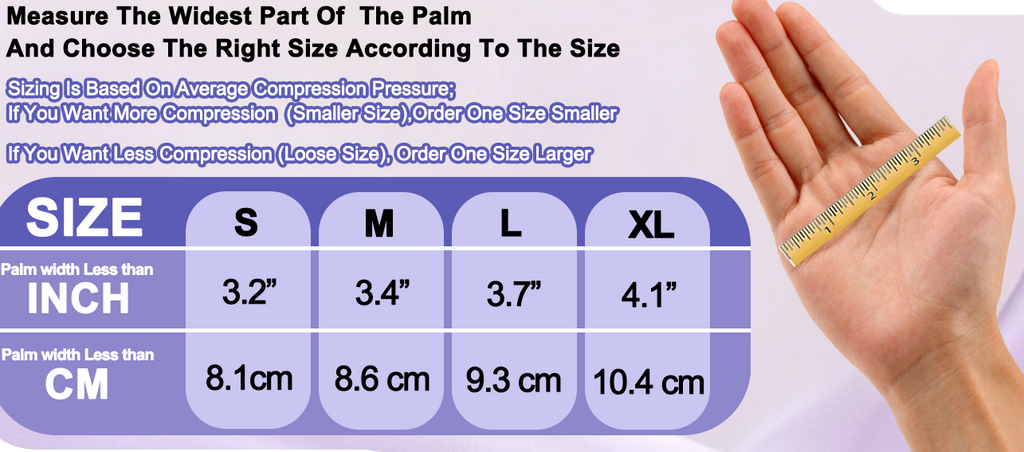 2-Pair Arthritis Compression Gloves- for Hand Arthritis, Carpal Tunnel Pain, Rheumatoid Arthritis, RSI, Fingerless, Anti-Slip, Breathable Gloves for Men & Women, Typing, Daily Use - Pink - Size L