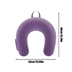 Reading Lap Pillow Ergonomic U Shape Cushion | Reading Pillow for Bed for Adults Elbow Rest Reduces Fatigue Desk Couch Floor Sofa Sitting Working Crocheting Writing - Pink - Size 40cm*34cm