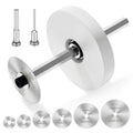 Inside Pipe Cutter for PVC Pipe - Internal PVC Cutter Tool with 6 HSS Saw Blades & 3.15" Guide Disc, Adjustable Depth Plumbing Tool for Shower Drain, Toilet Flange, ABS, Soft Metal