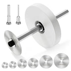 Inside Pipe Cutter for PVC Pipe - Internal PVC Cutter Tool with 6 HSS Saw Blades & 3.15" Guide Disc, Adjustable Depth Plumbing Tool for Shower Drain, Toilet Flange, ABS, Soft Metal