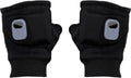Rechargeable Wireless Heated Gloves Women'S Heated Gloves Fingerless Heated - Black - Size Fits Adult Hands