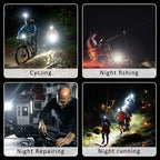 COB Rechargeable Keychain Flashlight 2Pack, High Lumen Super Bright LED Work Light with Magnet,Clip,Bottle Opener for Dog Walking,Car Repair, Emergency,Camping,EDC