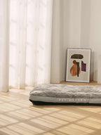 Warm Dog Bed Washable Pet Bed Non-Slip Dog Bed High Backrest Dog Bed Thick Dog - Gray - Size 31.5*25.6in