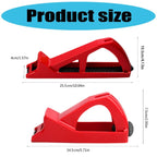 Edge Finishing Tool Wood Surface Trimmer Drywall Edge Trimmer PVC Trimmer - Red - Size 145mm