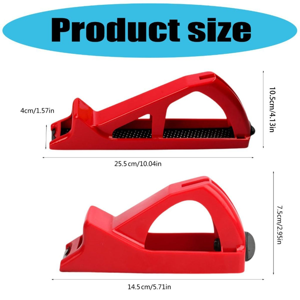 Edge Finishing Tool Wood Surface Trimmer Drywall Edge Trimmer PVC Trimmer - Red - Size 255mm