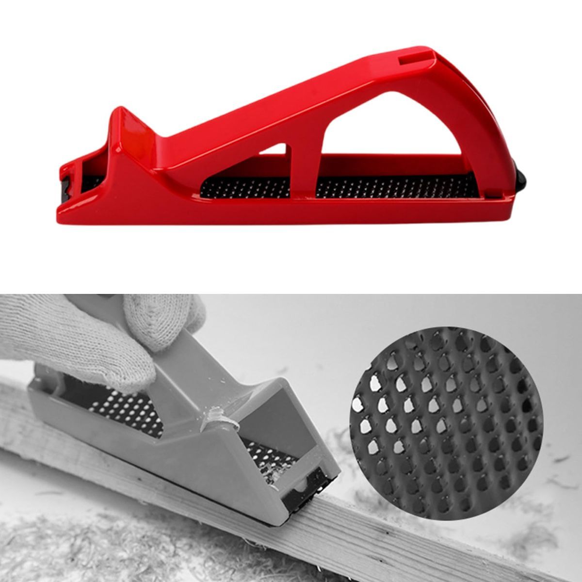 Edge Finishing Tool Wood Surface Trimmer Drywall Edge Trimmer PVC Trimmer - Red - Size 255mm