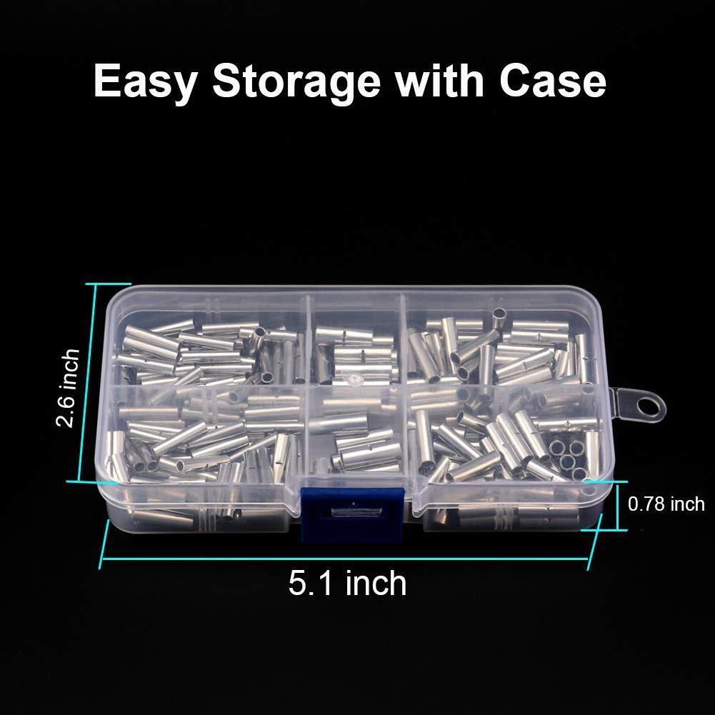 BN200pcs Tubular BN Crimp Terminals and HS-40J Crimping Pliers Set