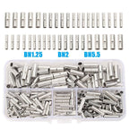BN200pcs Tubular BN Crimp Terminals and HS-40J Crimping Pliers Set