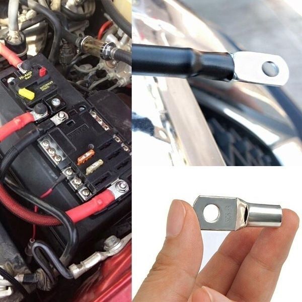 70pcs SC Series Crimp Terminals, Open Barrel Wire Lugs, Boxed Bare Copper Connectors
