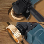 5PCS Angle Grinder Wood Carving Disc Set, Polishing Wheel Pad Sanding Disc for Wood, Stump Grinder Tool Grinding Shaping Disk, Cutting Wheel for 4 1/2 Angle Grinder Attachments Rotary Tool