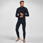 3MM Men's Full Wetsuit – 4-Way Stretch, UPF 50+, Thermal & Scratch Resistant for Diving & Surfing - Blue - Size XXL