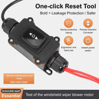 Universal Car Motor Diagnostic Tool, OBD2 Scanner & Battery Tester, Check Engine Light Code Reader, EPB Emergency Release Brake Bleeding Tool for Cars & Motorcycles