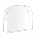 3Pcs Salon Chair Cover, PVC Clear Chair Back Covers, Waterproof Salon Chair Covers Protectors, Soft Salon Chair Back Cover, Fits Most Standard Salon Chairs Office Chairs, 20"x 15.7"x 4.7" - Clear - Size 20in