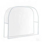 3Pcs Salon Chair Cover, PVC Clear Chair Back Covers, Waterproof Salon Chair Covers Protectors, Soft Salon Chair Back Cover, Fits Most Standard Salon Chairs Office Chairs, 20"x 15.7"x 4.7" - Clear - Size 20in