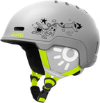 OutdoorMaster Children's Ski Helmet, Snowboard Helmet for Boys & Girls, Robust PC Shell & EPS Foam, 12 Ventilation Holes, Adjustable Snow Sports Helmet, Certified Snow Sports and Snowboard Helmet-Matte Grey,48-52cm X-Small