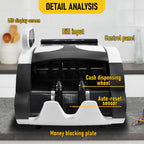 Money Counter Machine with UV, Bill Counter Suitable for AUD Dollars