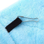 1 Piece Plush Parrot Hammock Winter Warm Hanging Bed Blue