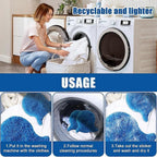 12-Pack Reusable Pet Hair Removers for Washing Machine Cat and Animal Hair