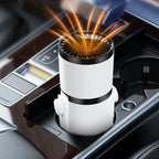 Car Heater Defroster Dehumidifier Portable 360 Degree Rotating Windshield Heater, 12V
