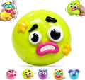 Dog Face Squishy Stress Ball Slow Rising Sensory Toy for Anxiety Relief Green