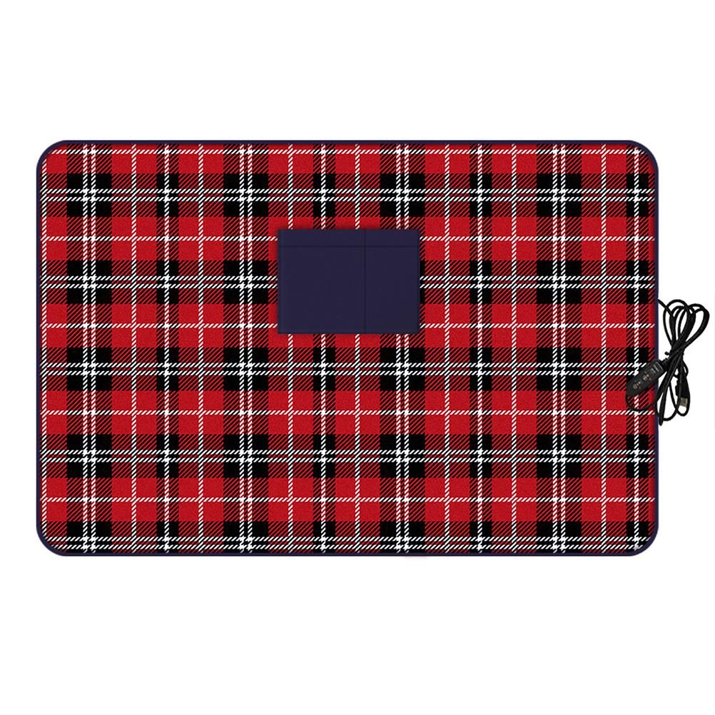 USB Electric Heated Car Blanket Foldable Knee Warmer for Travel Camping