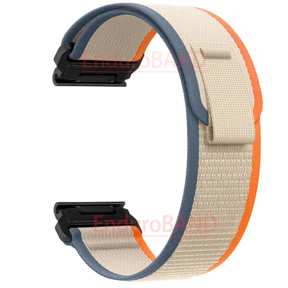 Nylon Watch Band Compatible with Garmin Fenix 7 7X 6X Pro Enduro Instinct Mk1 Epix Gen 2 A2, 20mm