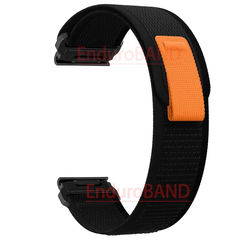Nylon Watch Band Compatible with Garmin Fenix 7 7X 6X Pro Enduro Instinct Mk1 Epix Gen 2 A3, 20mm