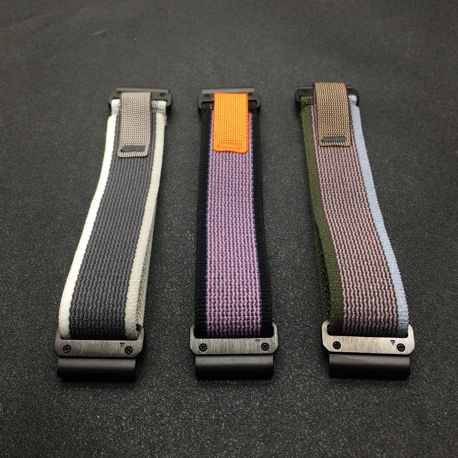 Nylon Watch Band Compatible with Garmin Fenix 7 7X 6X Pro Enduro Instinct Mk1 Epix Gen 2 A10, 20mm