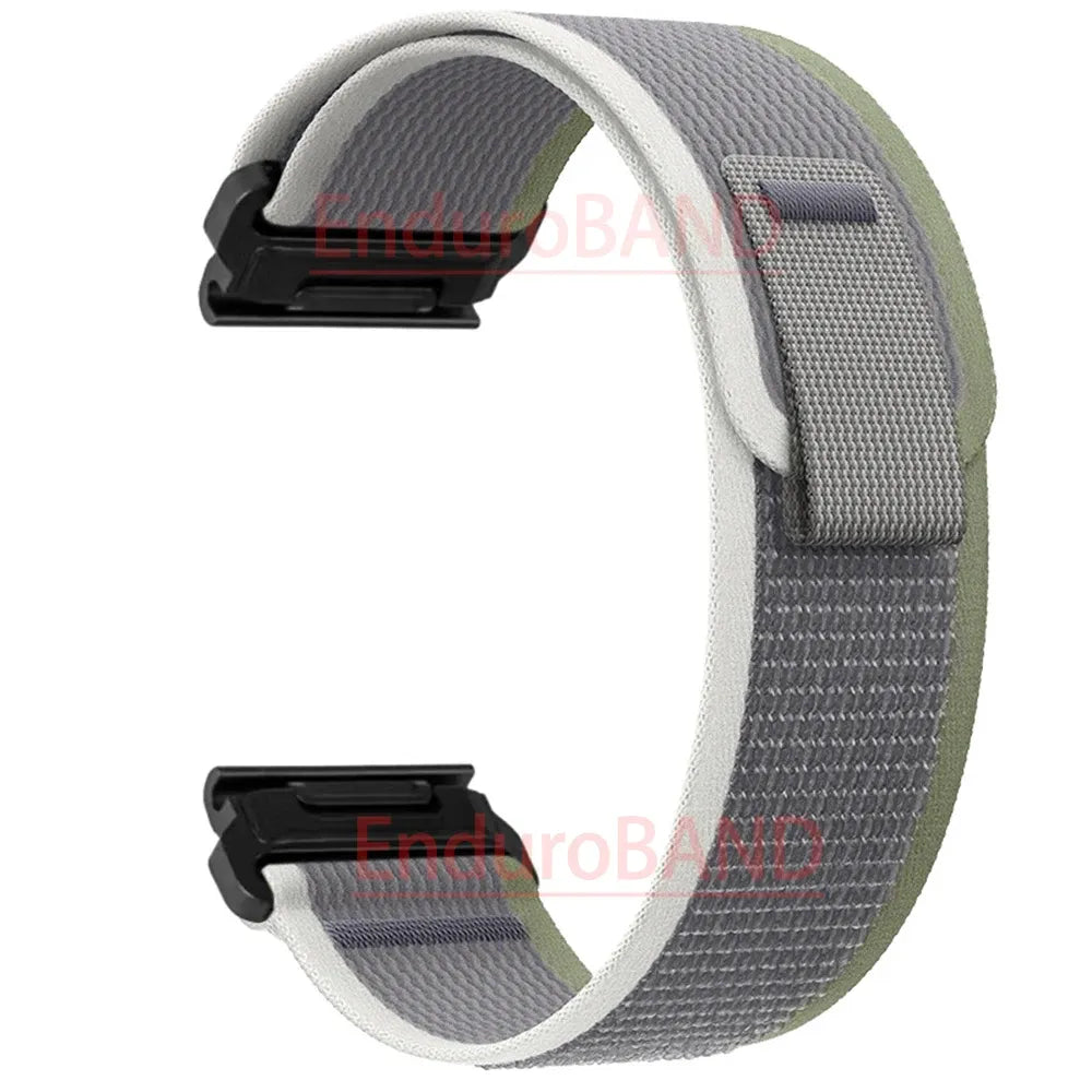 Nylon Watch Band Compatible with Garmin Fenix 7 7X 6X Pro Enduro Instinct Mk1 Epix Gen 2 A16, 20mm