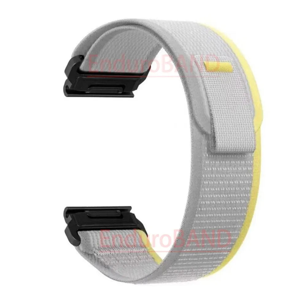 Nylon Watch Band Compatible with Garmin Fenix 7 7X 6X Pro Enduro Instinct Mk1 Epix Gen 2 A10,22mm