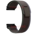 Nylon Watch Band Compatible with Garmin Fenix 7 7X 6X Pro Enduro Instinct Mk1 Epix Gen 2 A14,22mm