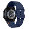 Silicone Watch Band Compatible with Samsung Galaxy Watch 6 Midnight Blue, 40mm 44mm