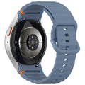 Silicone Watch Band Compatible with Samsung Galaxy Watch 7 FE Official Blue