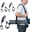 3 Pack Chair Carry Straps, Adjustable Padded Shoulder Sling for Folding Camping Chairs and Outdoor Trips