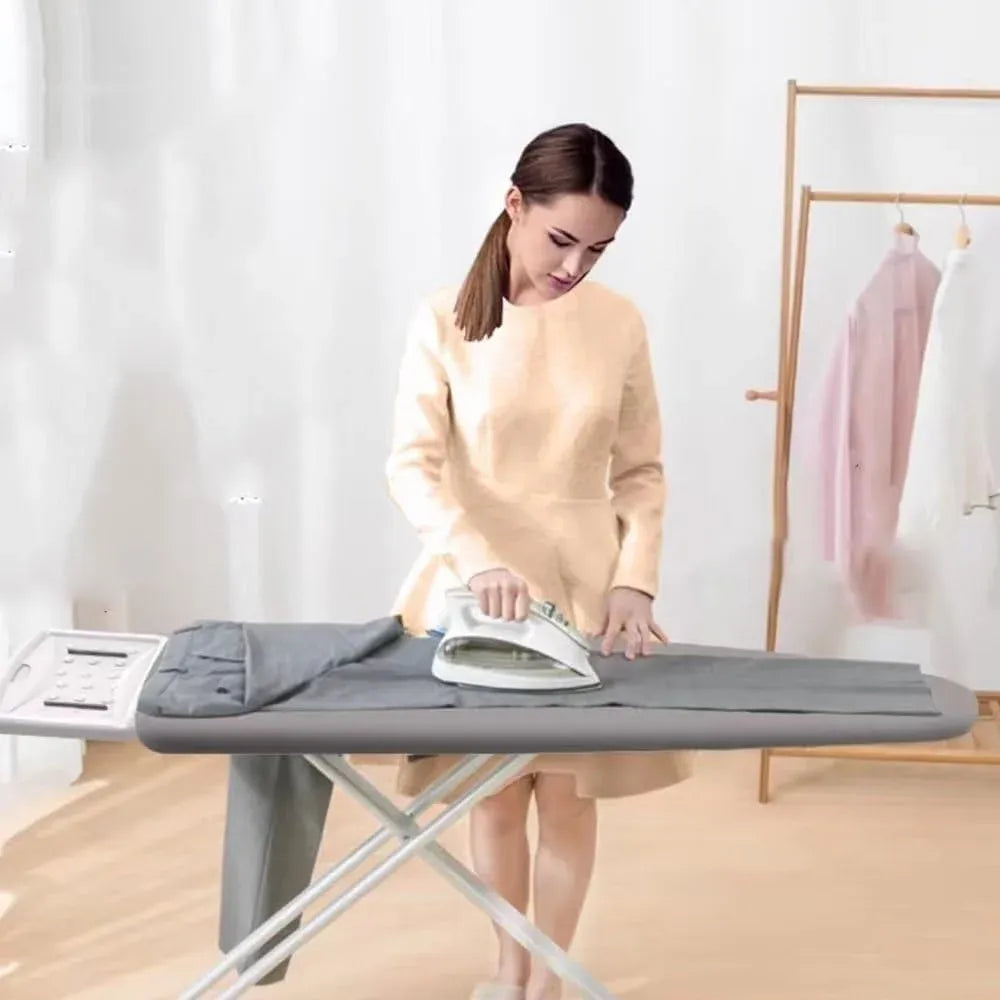 Ironing Board Cover Replacement, Padded Cotton Scorch Resistant Laundry Cover, Peony 43 x 16 In