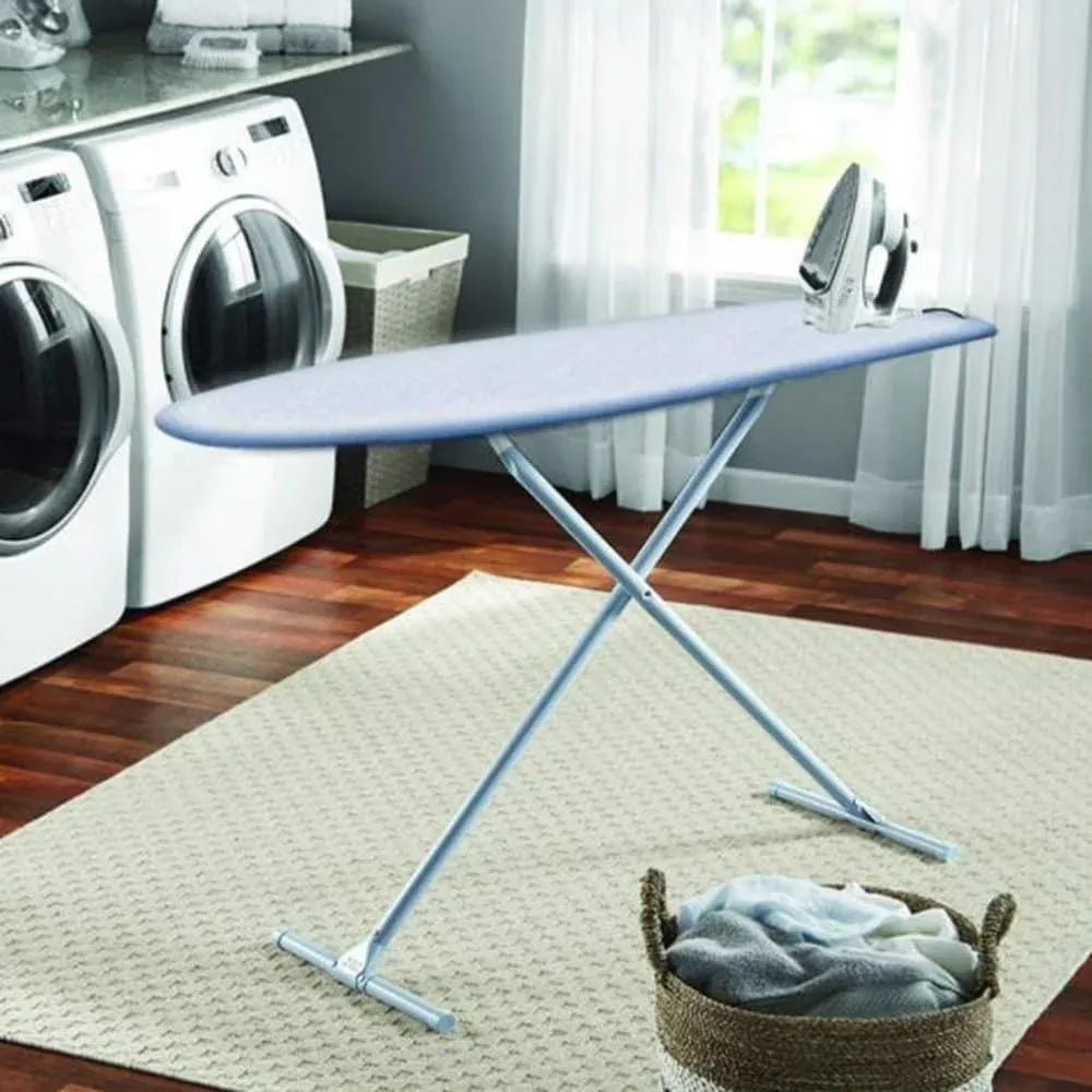 Ironing Board Cover Replacement, Padded Cotton Scorch Resistant Laundry Cover, Peony 43 x 16 In