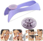 Facial Hair Threading Epilator Kit, Spring Root Hair Remover with 10 Extra Threads for Women