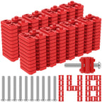 148 Pcs Electrical Outlet Box Spacers, Stackable Plastic Flush Mount Shims for Receptacles
