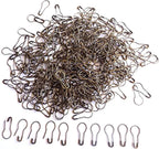 1000 Pcs Metal Gourd Safety Pins, 0.8 Inch Clothing Craft Tailor DIY Accessory Pins, Bronze