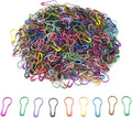 1000 Pcs Metal Gourd Safety Pins, 0.8 Inch Clothing Craft Tailor DIY Accessory Pins, Multicolor