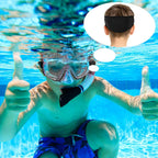 3 Pack Neoprene Diving Mask Strap Covers, Hair Protector Wraps for Snorkeling, Black 7.5 x 3.5 In