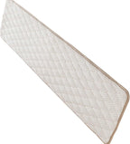 Beige Bench Cushion Pad, Non Slip Plush Sponge Seat Mat for Indoor Outdoor Patio Swing, 11.81 x 23.62 In
