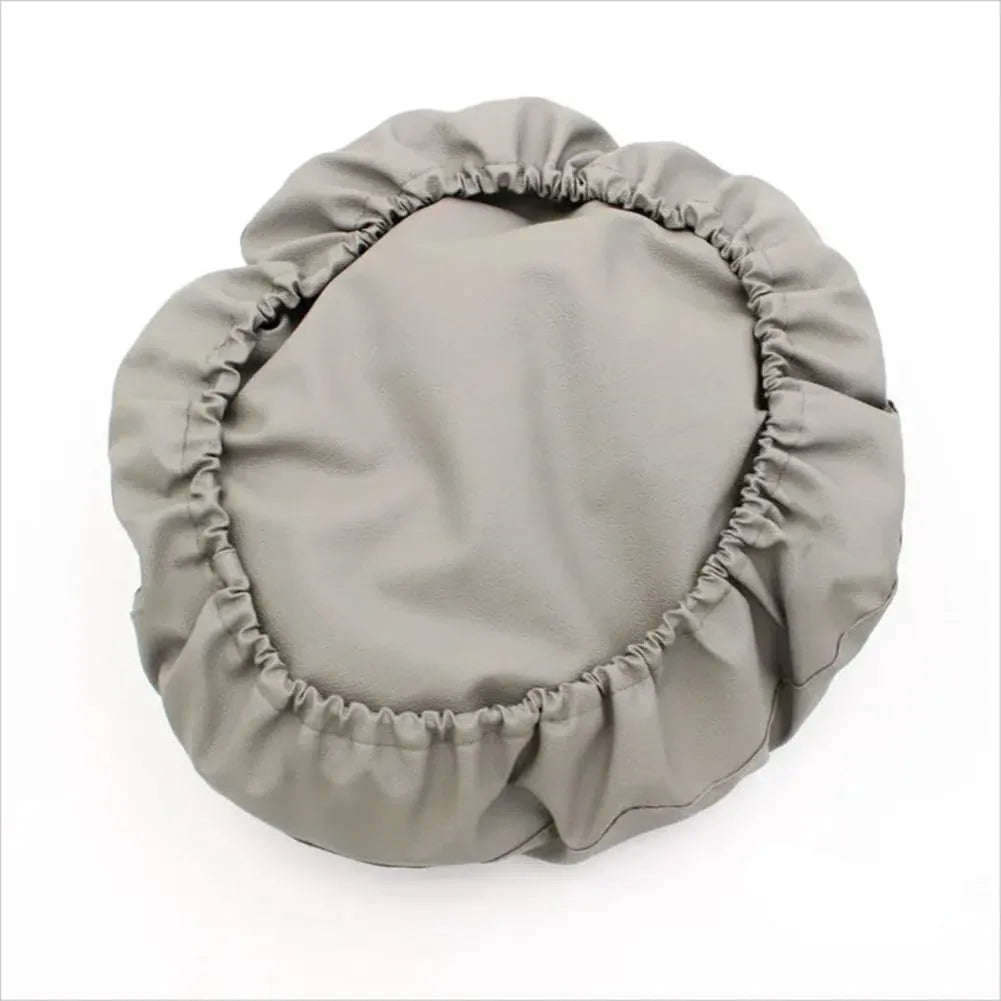 4 Pcs Dental Chair Covers, Waterproof PU Leather Protective Covers for Clinic Chairs, Black