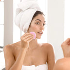 4 Pack Large Body Powder Puffs, Soft Fluffy Washable Wet Dry Makeup Puffs, 3.5 Inch 4 Colors