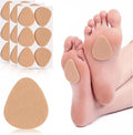 18 Pcs Metatarsal Felt Pads, Soft Ball of Foot Cushions for Pain Relief Calluses, Beige