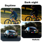 50 Pcs Reflective Safety Stickers, Waterproof PET Warning Decals for Cars Bikes, 5 Colors