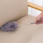 Telescopic Feather Duster - 5-Piece Cleaning Set - Feather Duster Extendable Up to 85 Cm - Cobweb Brush with Telescopic Handle - Duster - Dust Brush - Washable Microfiber - Rotatable - Electrostatic Adsorption - Hard-to-Reach Places